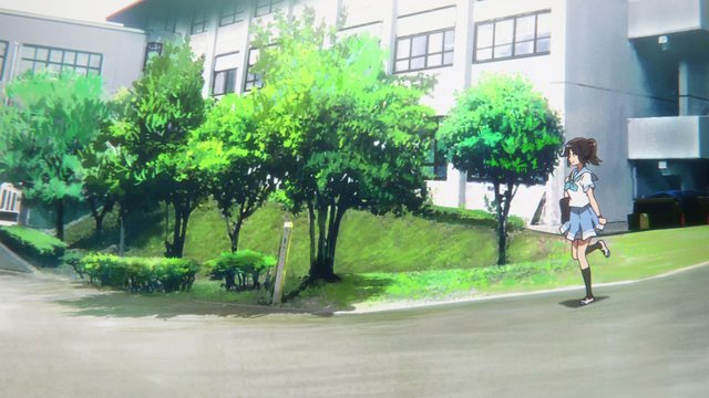 北宇治高校キャンパスの片隅